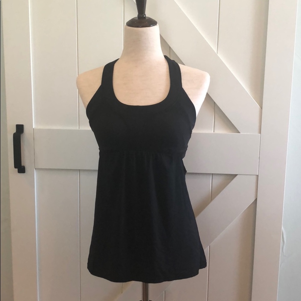 Lulu Lemon Black Exercise Tank